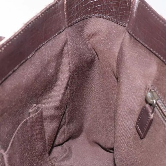 GUCCI GG Supreme Tote Bag PVC Beige Auth - Picture 13 of 16